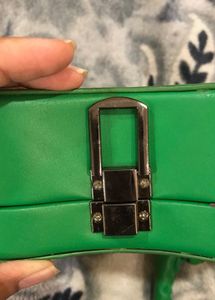 Apple green bag