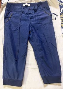 Blue Capri Pants