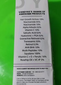 Vandyke Hair Serum