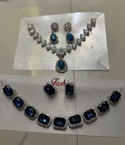 2 high quality diamond necklaces