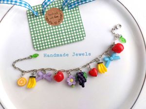 Fruit Charm Bracelet
