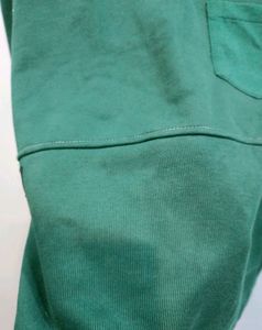 H&amp;M HOODIE NO FLAWS GREEN COLOUR KENDRICK LAMAR