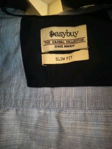 Men&#39;s Blue Short Sleeve Shirt