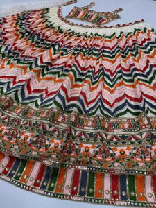 Bridal Wear Heavy Faux Georgette Lehenga Choli