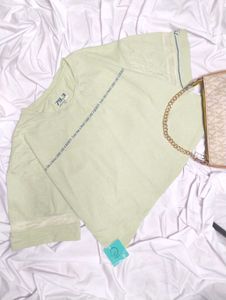 ✨Crop Oversized Boxy Tee✨