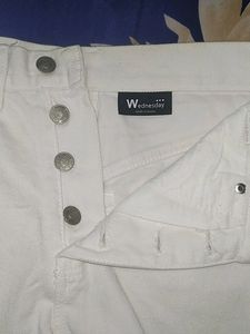 White Shorts Made In Korea