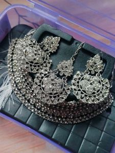 Necklace Set Tika Plus Earings