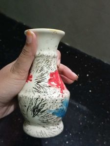 Hand Painted Ceramic Vases - Set of 2