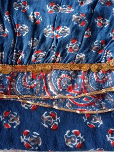 Boho Print Kurti With Pathani Salwar