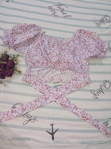 Floral Crop Top