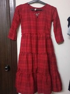 Red women kurti/dress
