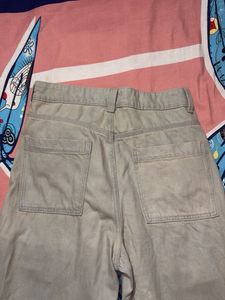 Light Wash Cargo Jeans