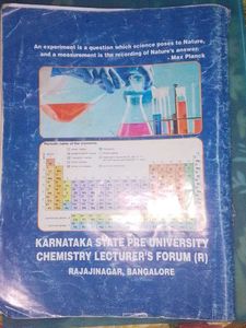 II PUC Chemistry Lab Workbook