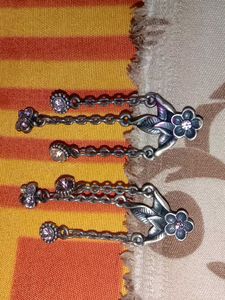 Floral Dangle Earrings