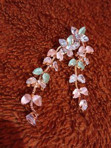 Floral Dangle Earrings