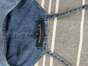 Denim Sleeveless Top