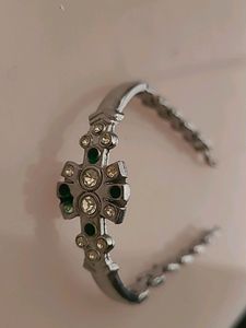 silver colour bracelet