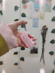 Crochet Cupcake Keychains🍰
