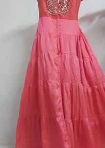 Tiered Pink Dress