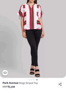 New Park Avenue Loose Fit Top