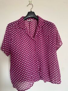 Polka casual shirt 🌸