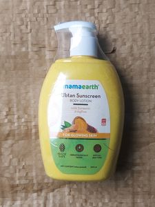 Mamaearth Ubtan Sunscreen Body Lotion