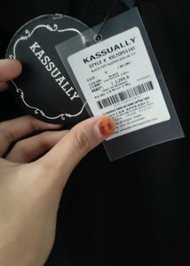KASSUALY BLACK PEPLUM TOP