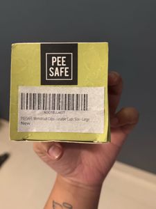 Pee safe Menstrual Cup