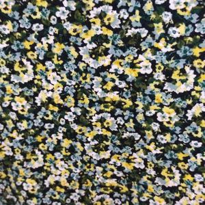 H&amp;M Floral Turtleneck Top