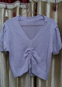 Cute Knit Crop Top