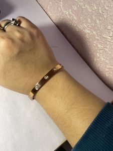 Cartier love bracelet dupe Elegant Rose Gold