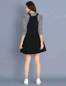 Women Black Dungree