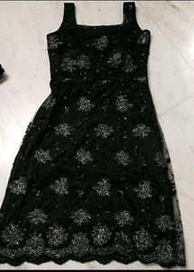 Embellished Knee Length Kurti Or Dress