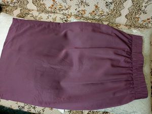 Satin Formal Skirt