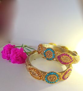 Heavy Work Multicolour Bangles