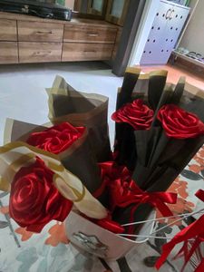 Handmade Satin Roses