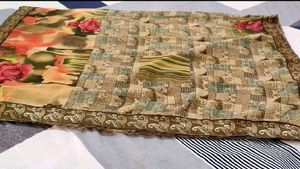 New Printed Saree