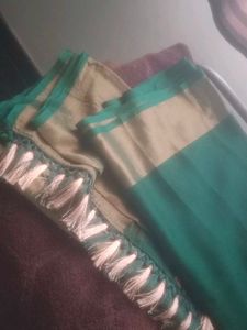 Elegant Green Saree