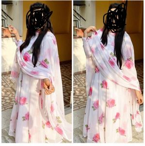 Floral Anarkali Suit
