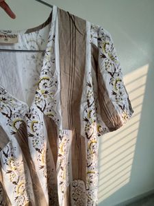 Boho Chic Striped Mini Dress