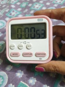 Cute Pink Digital Kitchen Timer