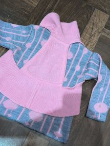 Stylish Girl&#39;s winter dress