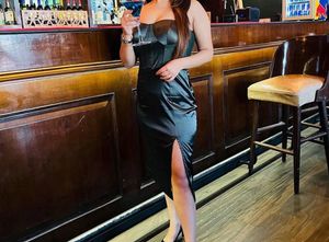 kostume county embellished strap slip dress