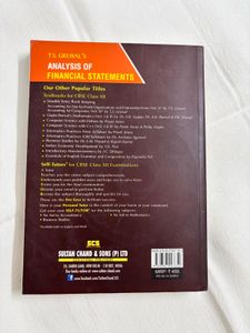 Analysis Of Financial Statements