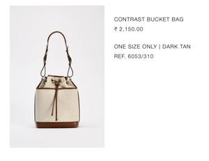 Zara Bucket Bag