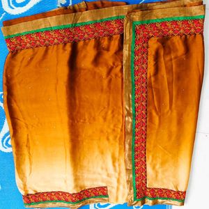 Elegant Embroidered Saree Set