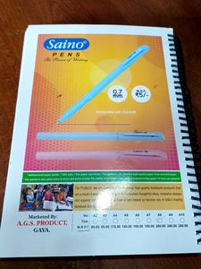 RENZO Spiral Notebook *Plain ,