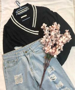 🎁Buy1 Get1 Free V-Neck Knit Sweater ()