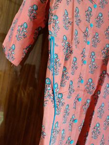 Floral Print Kurta