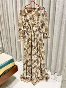 Floral Print Maxi Dress